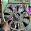 CP Steel Wheel cap For R-15 (5 bolts) tyre size Waterproof, durable and with proper welding material. [2 - Pis] || CP स्टील व्हील कैप R-15 टायर साइज के लिए 5 बोल्ट वाले डिस्क में लग जायेगा. {2 पीस}