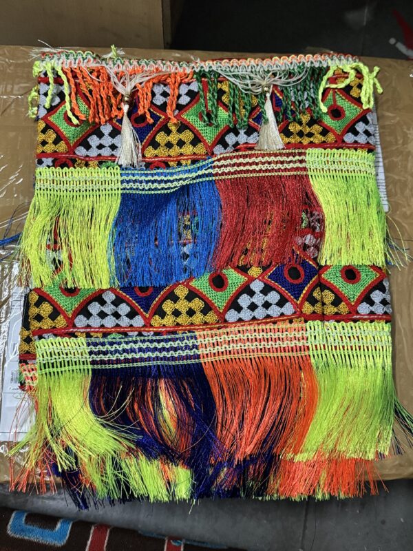 Jodhpuri jhalar with 3 leases for truck decorations. [Size - 7 feet X 1 feet] जोधपुरी झालर 3 लेस वाली, डेकोरेशन के लिए, [साइज- 7 फिट X 1 फिट]