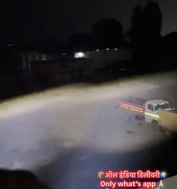 Moto Power fog lamp - with Red  devil DRL white & Yellow {12volt 24volt common} किसी भी गाड़ी में लग जाएगा!