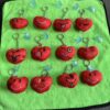Dil ❤️ for car glass with rubber, interior Decorations {12 pis}