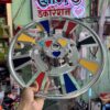Multi  Colour CP Steel Wheel cap For R-15 (5 bolts) tyre size Waterproof, durable and with proper welding material. [2 - Pis] || मल्टी कलर वाले CP स्टील व्हील कैप R-15 टायर साइज के लिए 5 बोल्ट वाले डिस्क में लग जायेगा. {2 पीस}