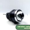 200Watt High Power Projector Fog Lamps {12volt /24volt} common, with high Low brightness and upper dripper mode. 3 colours- white, Yellow & warm white [1 Year warranty]