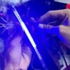 img_1553 Bike tail light LED, Break light for motorcycle - Red, Blue, Orange flashing