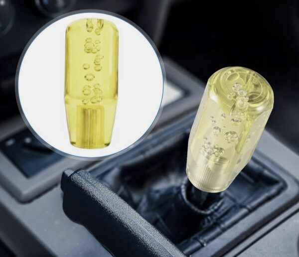 screenshot-42 10cm Car Gear Stick Crystal Transparent Bubble Gear Shift
Handle with 3 Adaptors Gear Knob (Yellow)