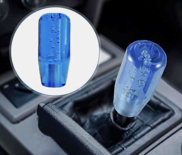 screenshot-40 10cm Car Gear Stick Crystal Transparent Bubble Gear Shift
Handle with 3 Adaptors Gear Knob (blue)