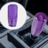 screenshot-38 10cm Car Gear Stick Crystal Transparent Bubble Gear Shift
Handle with 3 Adaptors Gear Knob (Purple)