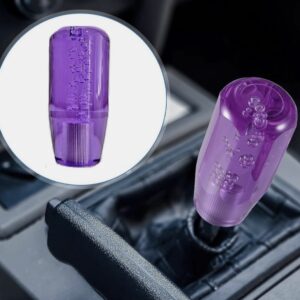 screenshot-38 10cm Car Gear Stick Crystal Transparent Bubble Gear Shift
Handle with 3 Adaptors Gear Knob (Purple)