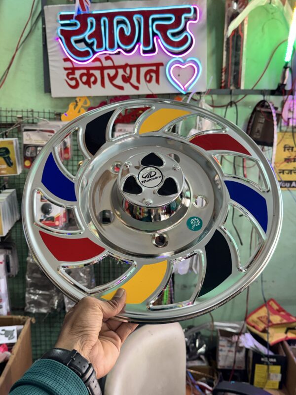 Kupa multi wheel cap 15” inch steel with 5 bolt R-15 [set of - 2 pis] [2 - पीस आयेगा]