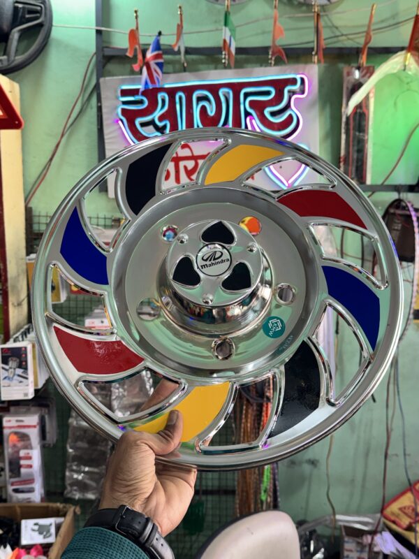 Kupa multi wheel cap 15” inch steel with 5 bolt R-15 [set of - 2 pis] [2 - पीस आयेगा]