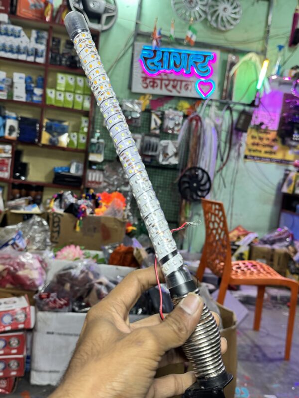 Tiranga Rod Antenna / with 100% waterproof LED Light (12 volt)