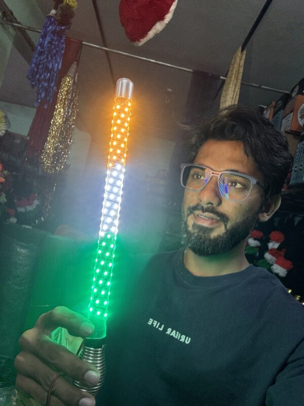 Tiranga Rod Antenna / with 100% waterproof LED Light (12 volt)
