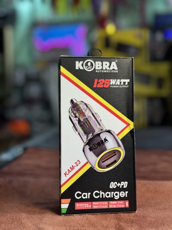 img_1811 Kobra KAM-23 Fast🔋charger for cars and socket charging / 12/24 volt common very Fast💨 कोबरा कार चार्जर, फ़ास्ट चार्जिंग टेक्नोलॉजी के साथ (12/24 वोल्ट कॉमन) 30 मिनट में फुल🔋चार्ज करदेगा💨