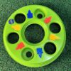 6 Hole Wheel cap Green Colour/ Full Heavy Metal and pre Quality ( set of - 2 pis)