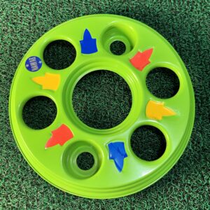 img_1936-2 6 Hole Wheel cap Green Colour/ Full Heavy Metal and pre Quality ( set of - 2 pis)