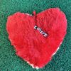 😍Double Colour Heart (Dil) Red + Cream Colour, soft and spongy❤️