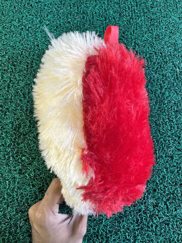 😍Double Colour Heart (Dil) Red + Cream Colour, soft and spongy❤️