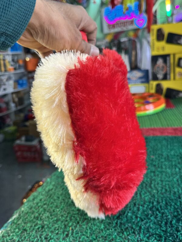 😍Double Colour Heart (Dil) Red + Cream Colour, soft and spongy❤️
