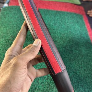 img_1971 Leather Steering cover “M size” heavy leather premium Quality stitching