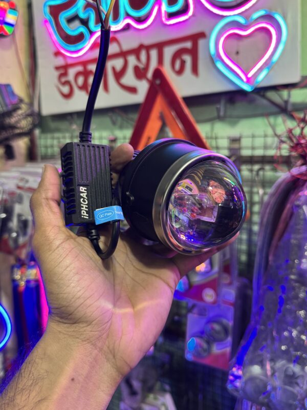 IPH High Power 6000k to 3000k Power Projector Fog Lamps {12volt} with high Low brightness and upper dripper mode. 3 colours- white, Yellow & warm white [1 Year warranty] heavy fog light