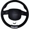 Leather Steering cover “M size” heavy leather premium Quality stitching