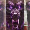 Vinyl sticker (The Wolf🐺) 100% waterproof and self adhesive (2 pis) for 2 side (size - 18” inch X 7” inch)
