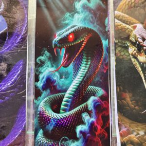 img_2024 Vinyl Sticker (The Snake🐍) 100% waterproof and self adhesive, (2 pis) for 2 sides (size - 18” inch X 7” inch)