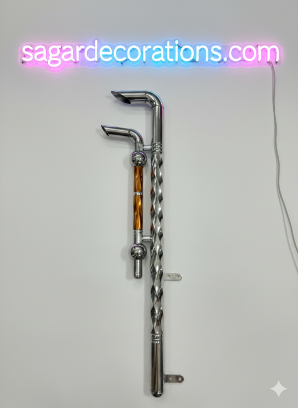 New Double silencer steel with copper finish for Bolero and pickups. Heavy welding and proper finish.