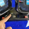 img_2216 Bosco 4” Double Head Fan With 2 USB charging Points, High Air Flow Technology with Copper Motor (Mobile Charging + Fan ) 🔋+💨