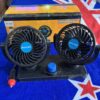 Mitchel Double Head Fan, Heavy Quality, 3 Air Speed Controller
