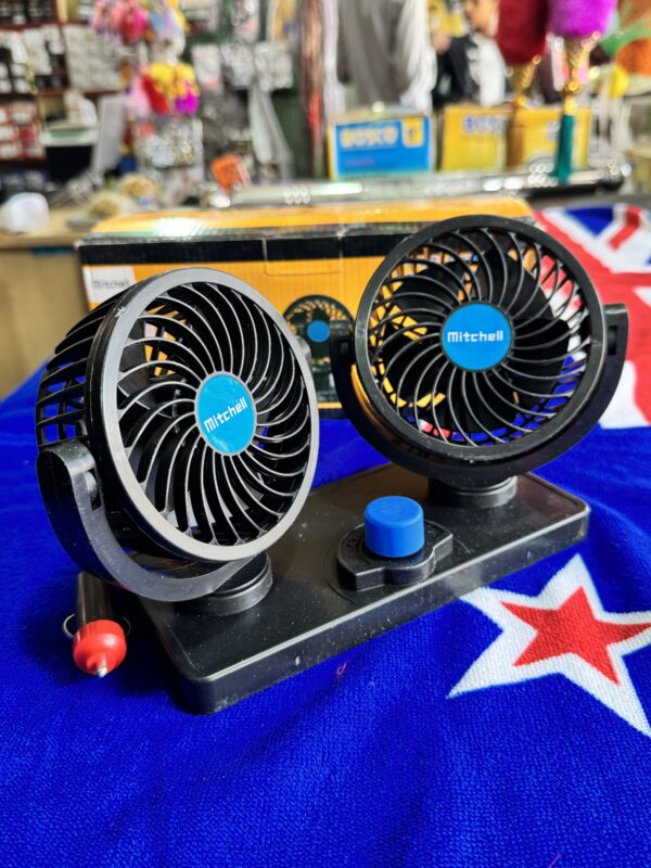 Mitchel Double Head Fan, Heavy Quality, 3 Air Speed Controller
