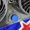 Mitchel Double Head Fan, Heavy Quality, 3 Air Speed Controller