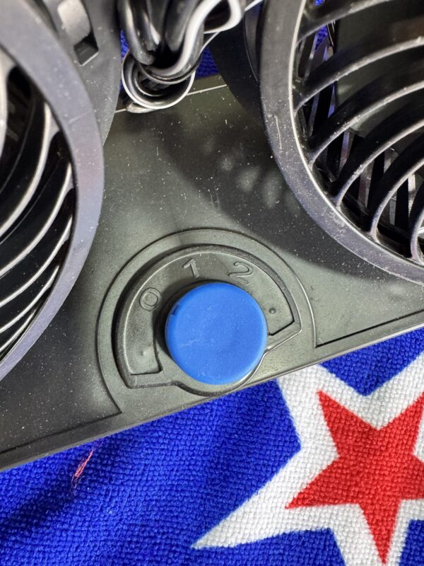 Mitchel Double Head Fan, Heavy Quality, 3 Air Speed Controller