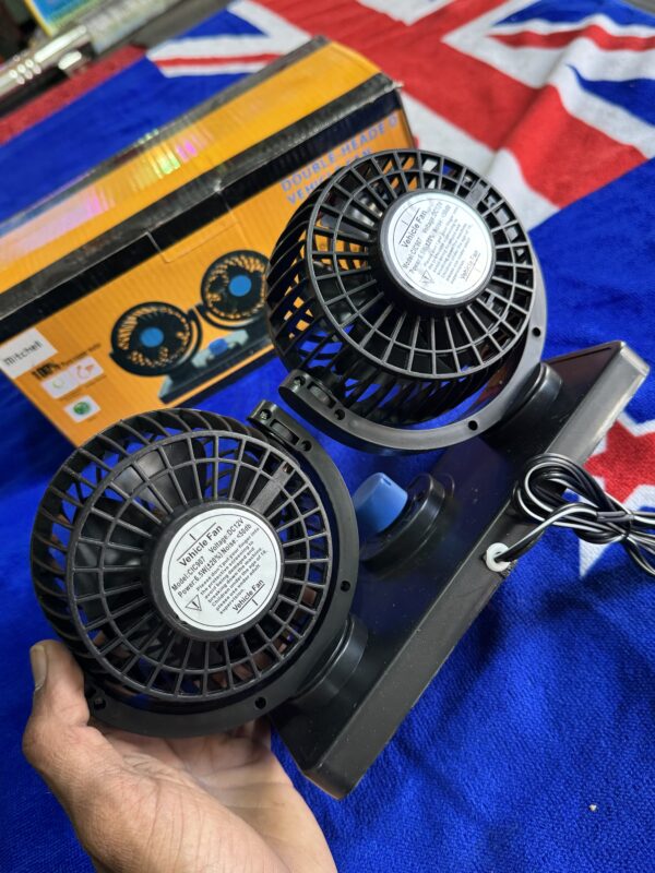 Mitchel Double Head Fan, Heavy Quality, 3 Air Speed Controller