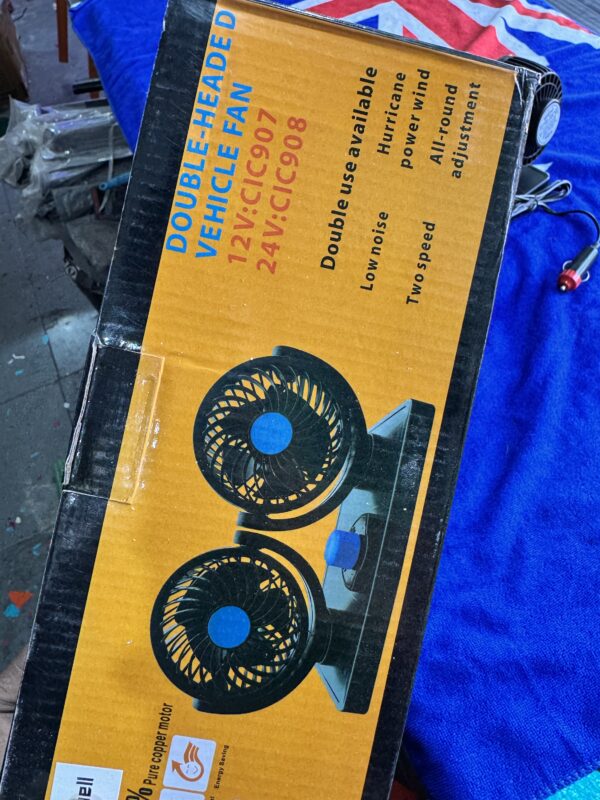 Mitchel Double Head Fan, Heavy Quality, 3 Air Speed Controller