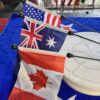 Bonnet Flag America 🇺🇸, Canada 🇨🇦, UK 🇬🇧 / Best Quality Flags (2 pis) (2 flags) फ्लैग बोनेट एंटीने अमेरिका 🇺🇸, कनाडा🇨🇦, यूके🇬🇧 / (कोई भी 2 पीस आयेगा)(2 फ्लैग आयेगा)