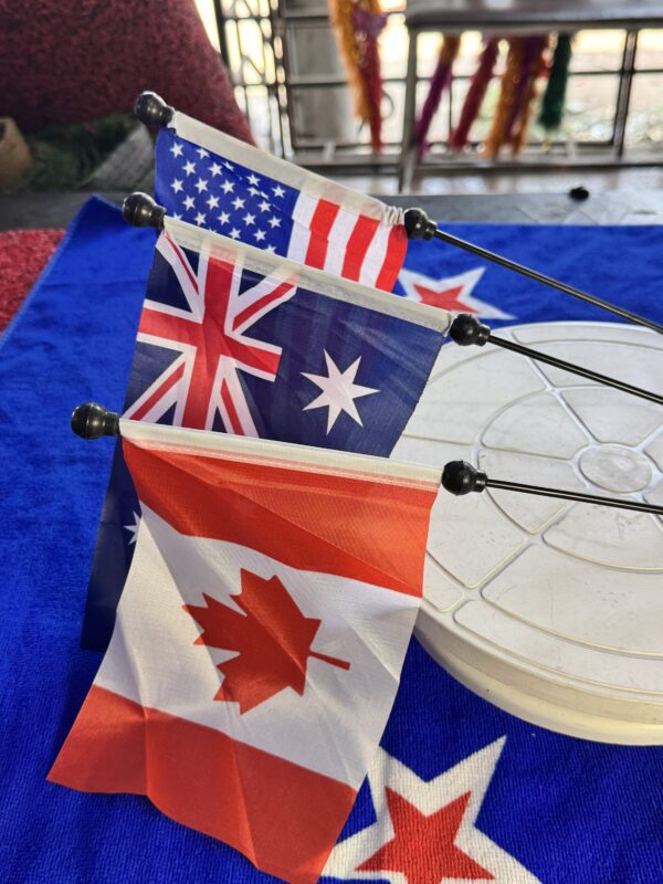 Bonnet Flag America 🇺🇸, Canada 🇨🇦, UK 🇬🇧 / Best Quality Flags (2 pis) (2 flags) फ्लैग बोनेट एंटीने अमेरिका 🇺🇸, कनाडा🇨🇦, यूके🇬🇧 / (कोई भी 2 पीस आयेगा)(2 फ्लैग आयेगा)