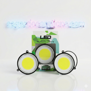 img_2329 Day Time Running Light / Tawa Light / Blue DRL Light, Fog Light / White LED Focus with Blue DRL light {12 volt} (2 - Pis)