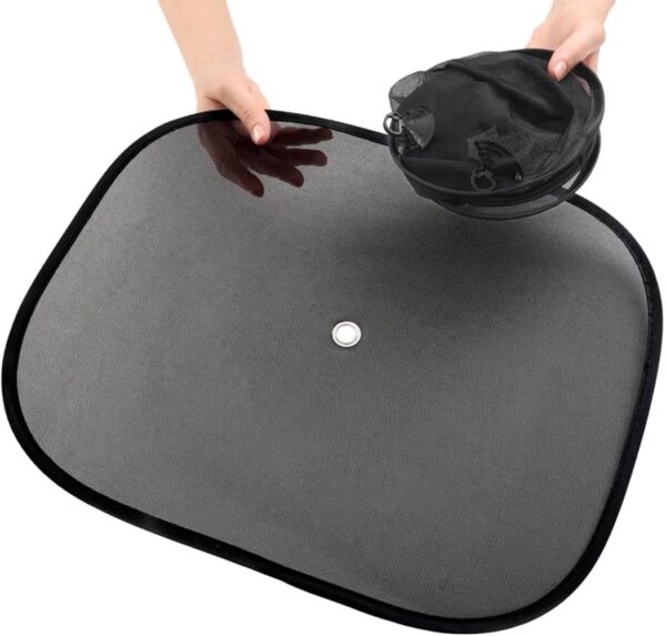 Car Side Windows Universal Fit for Car Sun Shade (Black) (Pack of 2) (2 पीस आयेगा)