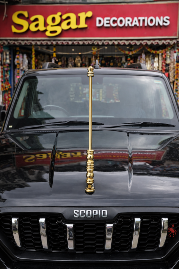 Golden Rod for Bonnet Show Rod / Golden colour rod / Soneri Color (size - 30 CM) / Bonnet Rod / Bonat Rod
