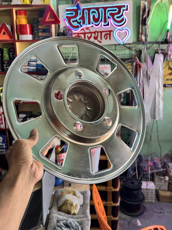 R-16” inch CP Steel Wheel cap (2 pis) Full 16” inch size and heavy proper welding cups