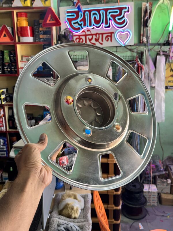 R-16” inch CP Steel Wheel cap (2 pis) Full 16” inch size and heavy proper welding cups