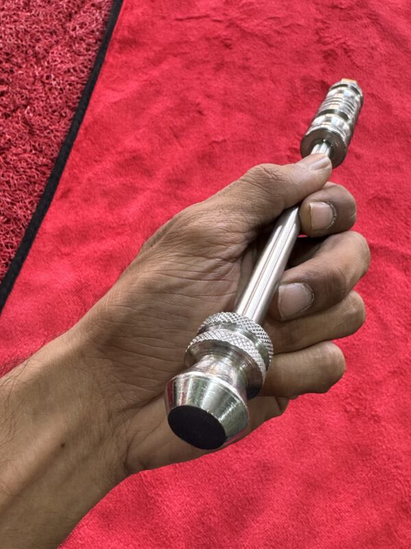 img_2401 Silver Rod for Bonnet Show Rod / silver colour rod / Chandi Color (size - 30 CM) / Bonnet Rod / Bonat Rod