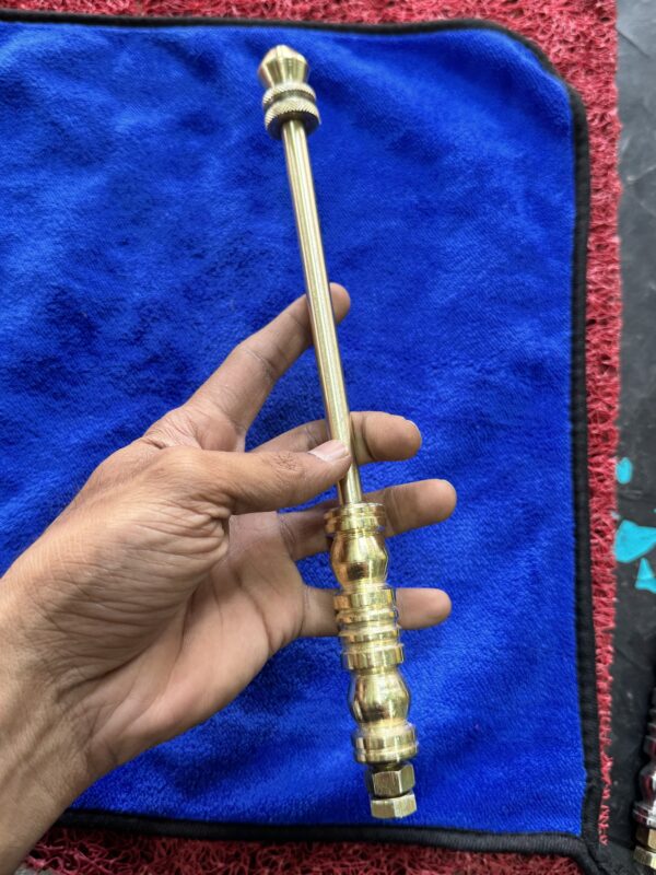 Golden Rod for Bonnet Show Rod / Golden colour rod / Soneri Color (size - 30 CM) / Bonnet Rod / Bonat Rod
