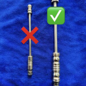 img_2409 Golden Rod for Bonnet Show Rod / Golden colour rod / Soneri Color (size - 30 CM) / Bonnet Rod / Bonat Rod