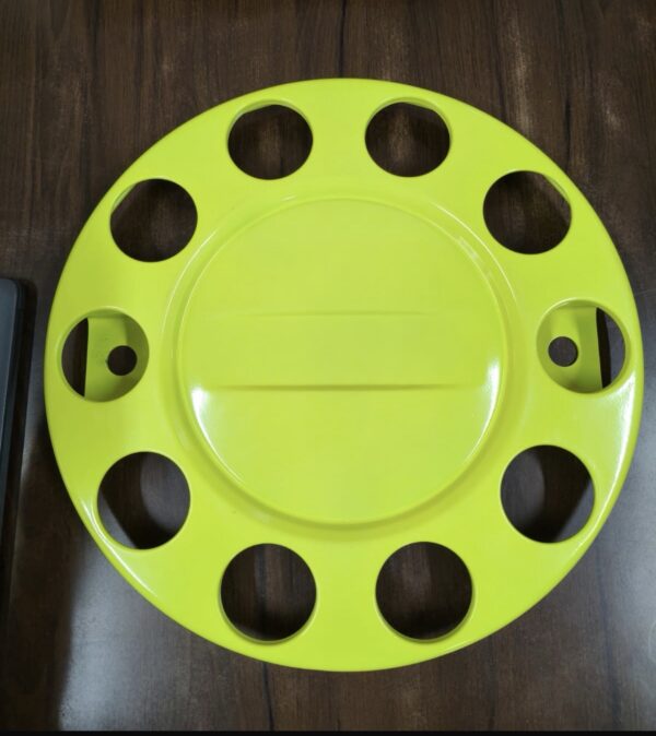 screenshot-83 Basuri Wheel Cap 10 hole/ 10 nut wheel cap / heavy wheel cap ( 2 pis ) {Neon Green Colour}