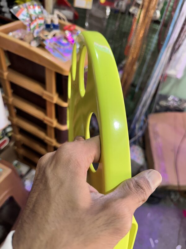 img_2593 Basuri Wheel Cap 10 hole/ 10 nut wheel cap / heavy wheel cap ( 2 pis ) {Neon Green Colour}