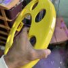 img_2603 Basuri Wheel Cap 8 hole/ 8 nut wheel cap / heavy wheel cap ( 2 pis ) {Neon Yellow Colour}