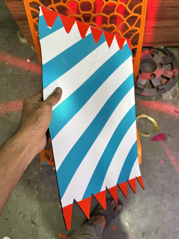 Multi Colour Radium Mud Flap / tyre sole rubber / pure rubber / mud flap / {size - 12X18 inch } (2 pis) [size 1 feet X 1.5 feet]