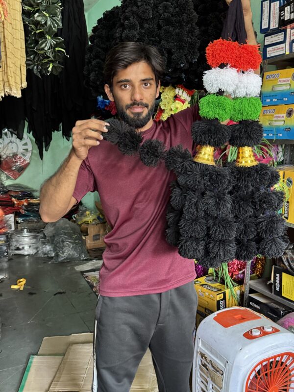 img_3056 50 Gola Jodhpuri Choti Tiranga Heavy / 50 गोला जोधपुरी छोटी तिरंगा हेवी / गोंडा/ तिरंगा गोंडा/