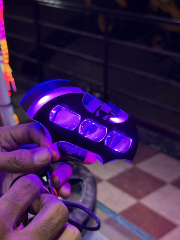 img_3140 New Bat Fog Light with multiple parking functions / red, blue, green, purple / 12 volt (1 pis) नया चमकादड़ फोग लाइट अलग अलग पार्किंग लाइट्स के साथ 12 वोल्ट में (1 पीस आयेगा)